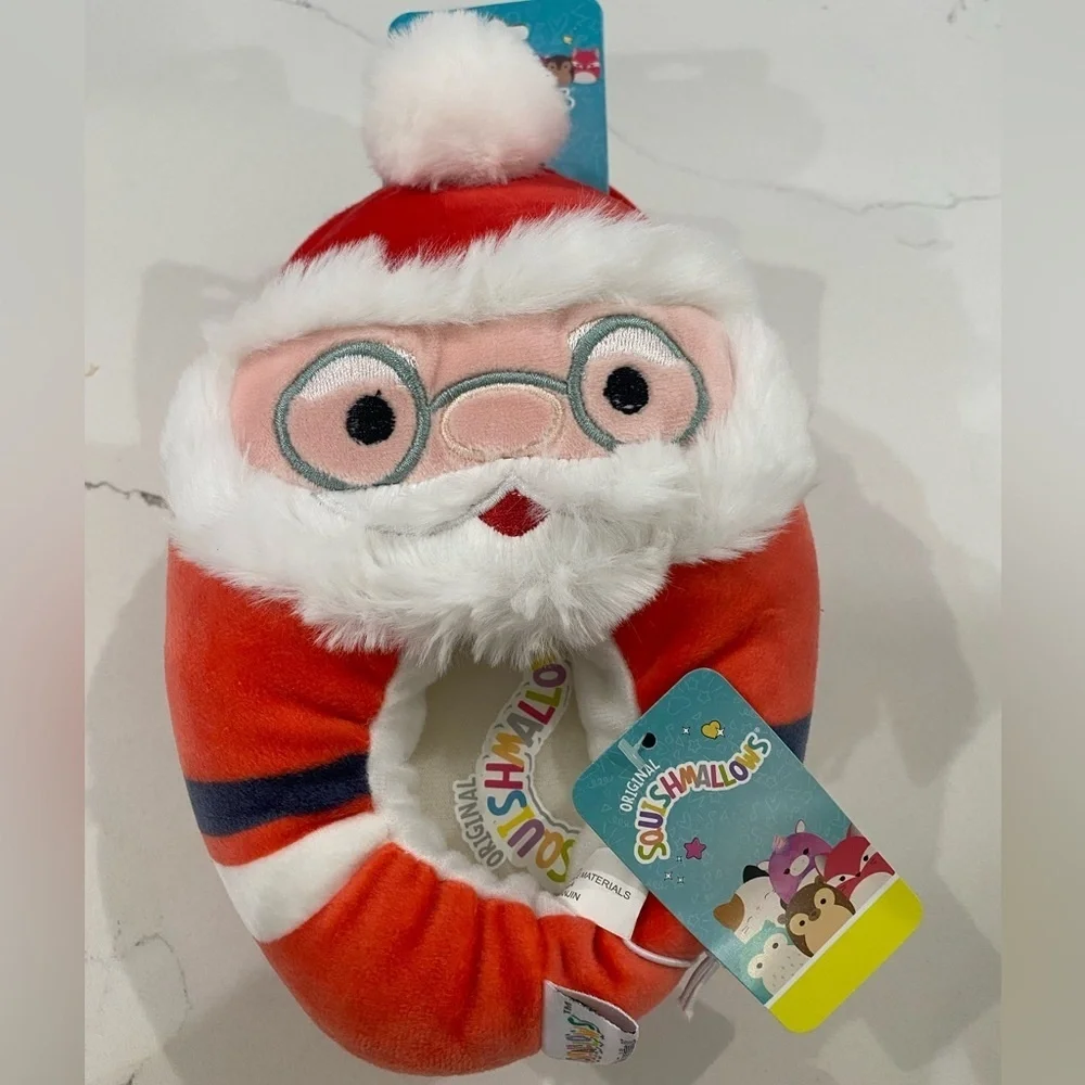 NWT Squishmallows Santa Kids Childrens Slippers 13/1‎
